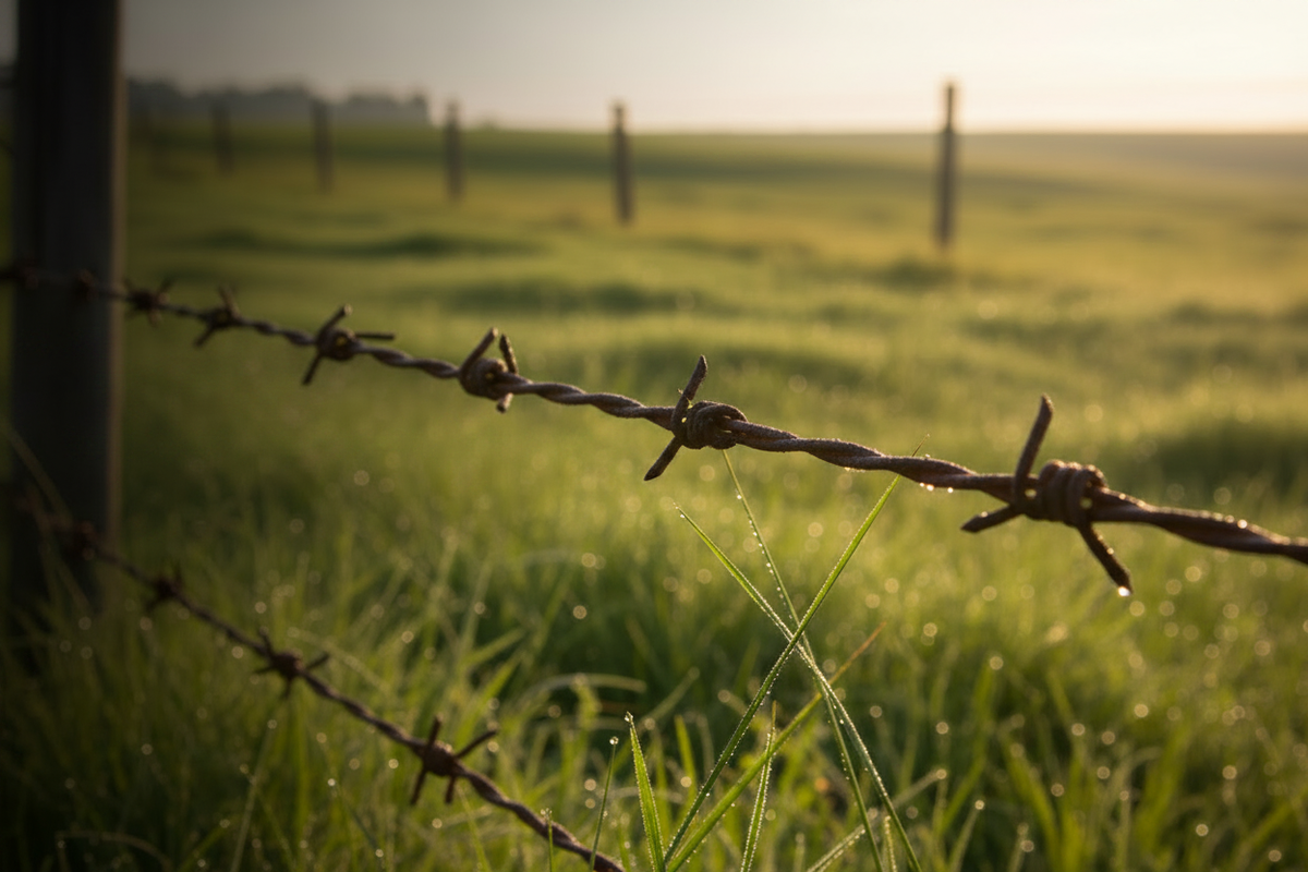 Barbed and Smooth Wire