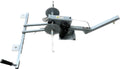 Range Ward dual power arm electric fence reel mount with 2-inch hitch