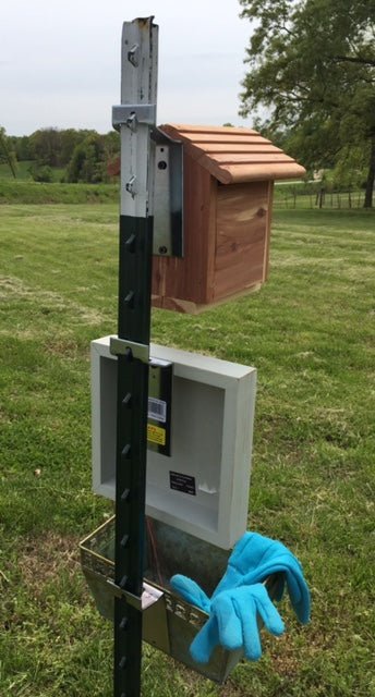 Vertical T - Post Bracket - 2" - Powerflex