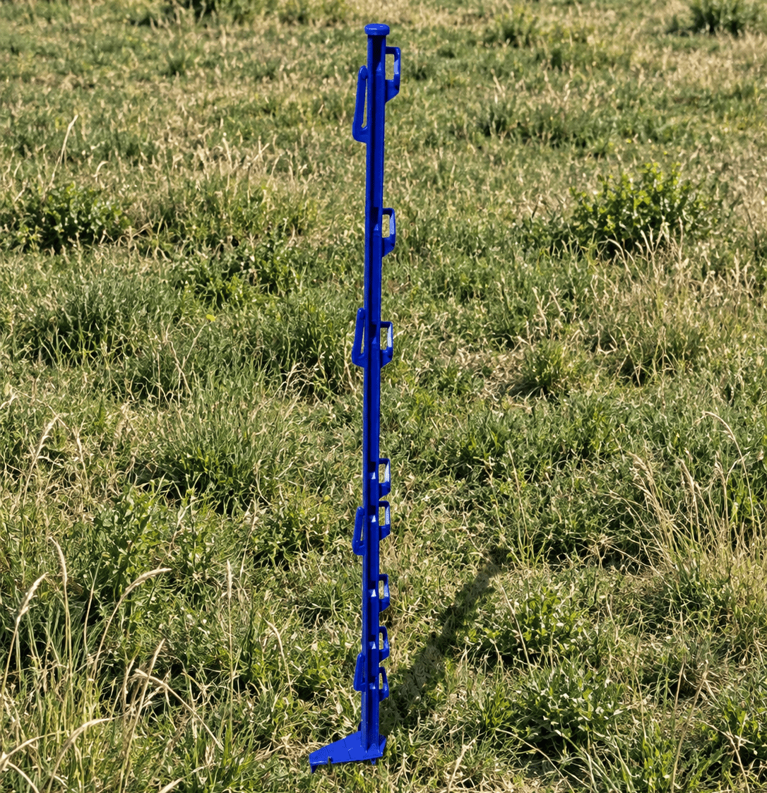Powerflex Tread-In Post - Blue - Powerflex