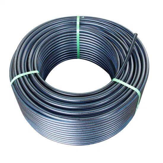 HDPE polyethylene water pipe coil, SDR 11 200 PSI, 500 ft - Powerflex
