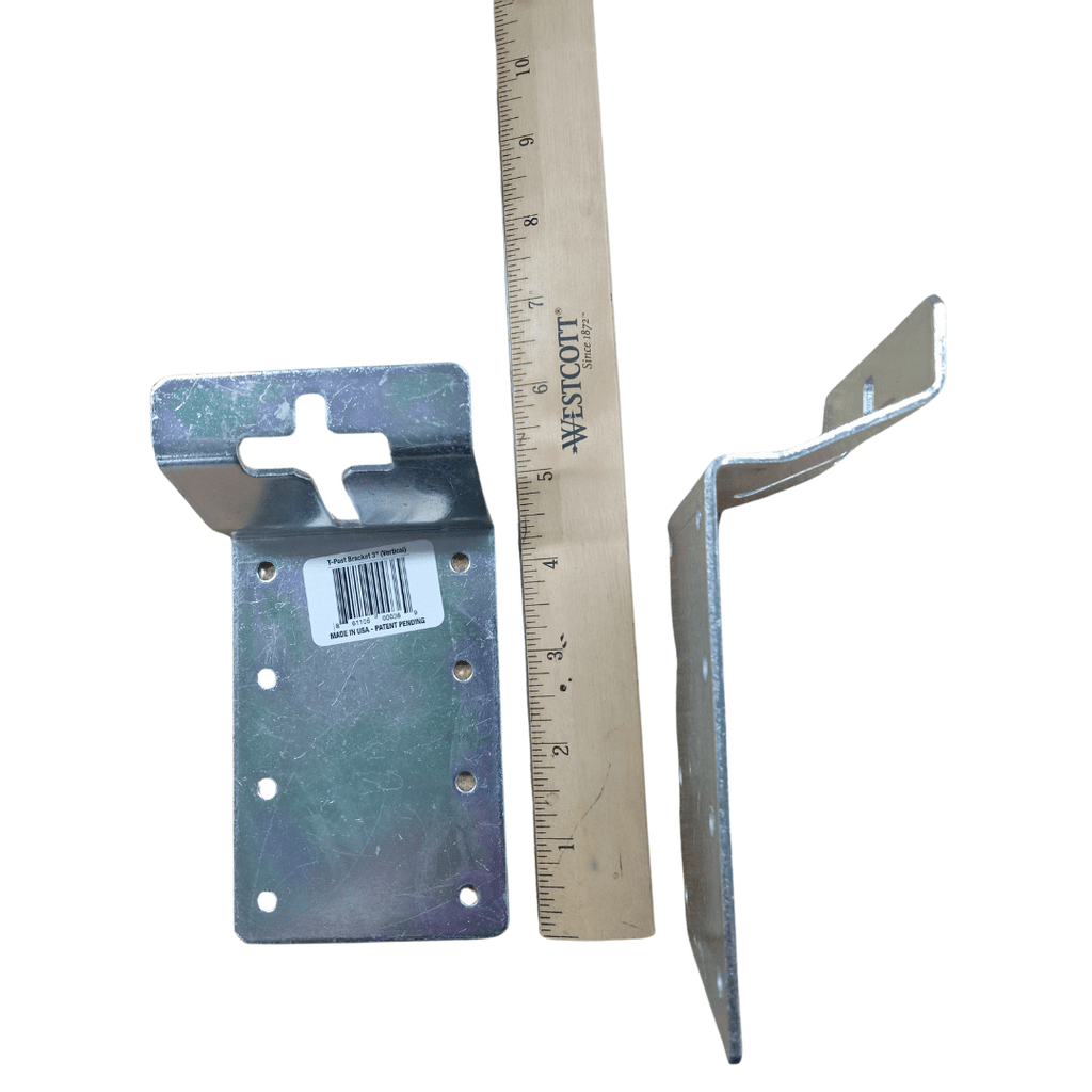Vertical T - Post Bracket - 3" - Powerflex