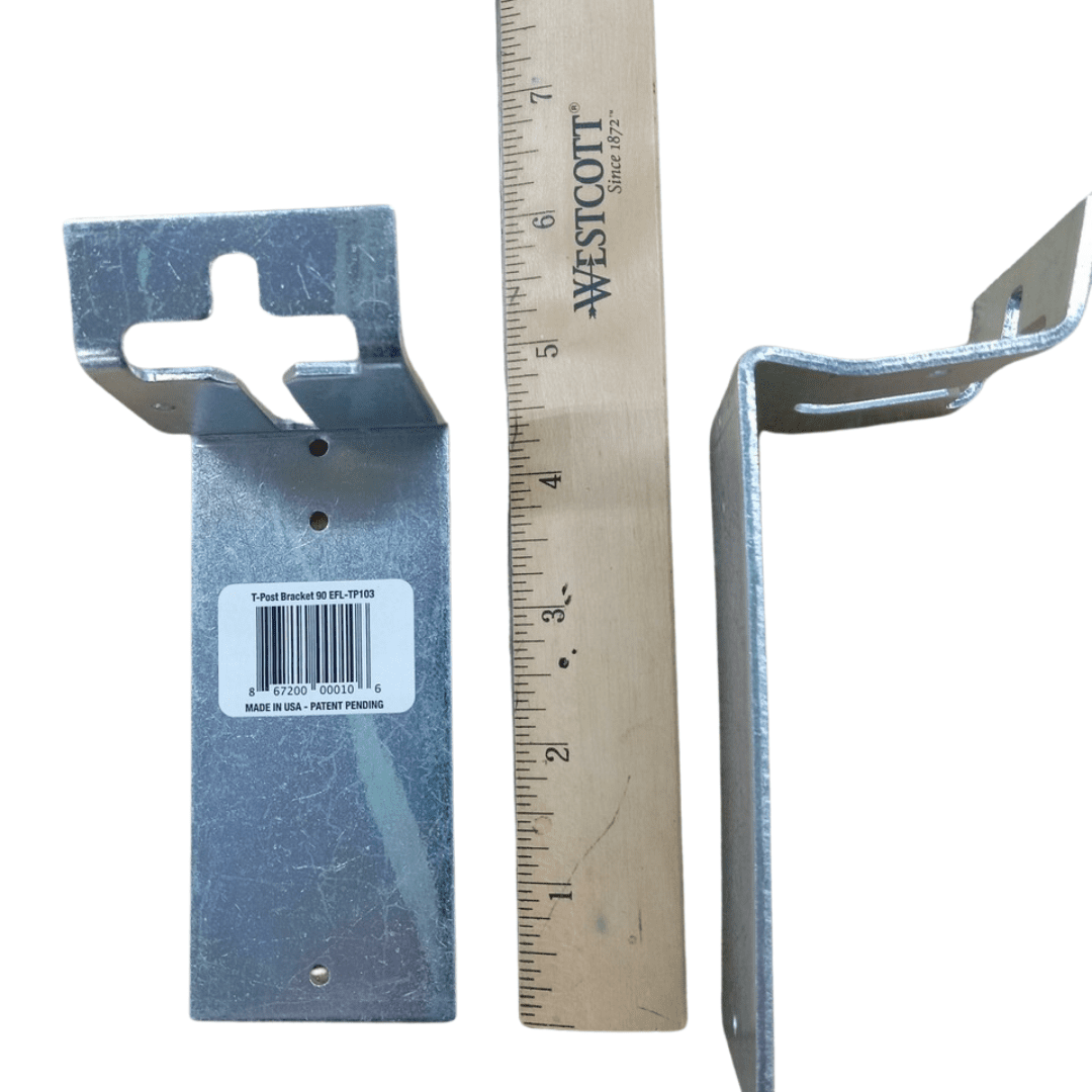Vertical T - Post Bracket - 2" - Powerflex