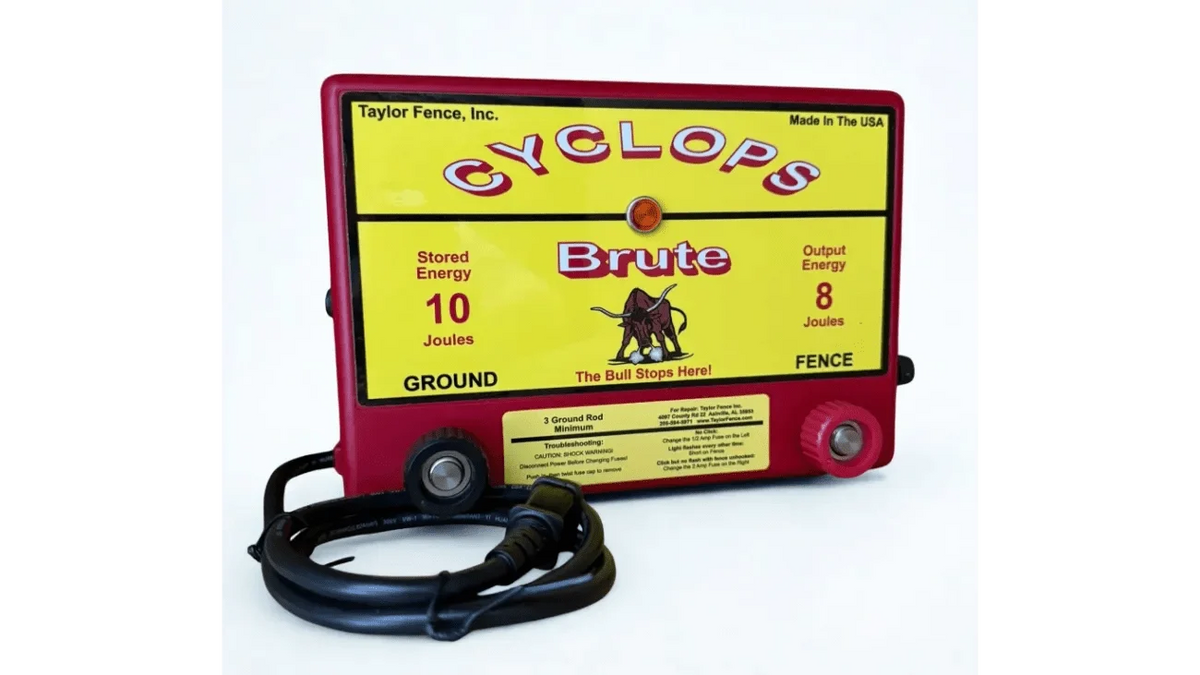 Cyclops BRUTE 8 Joule AC Energizer - genuine unit photo