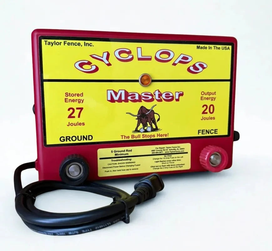 Cyclops MASTER 20 Joule AC Energizer - genuine unit photo