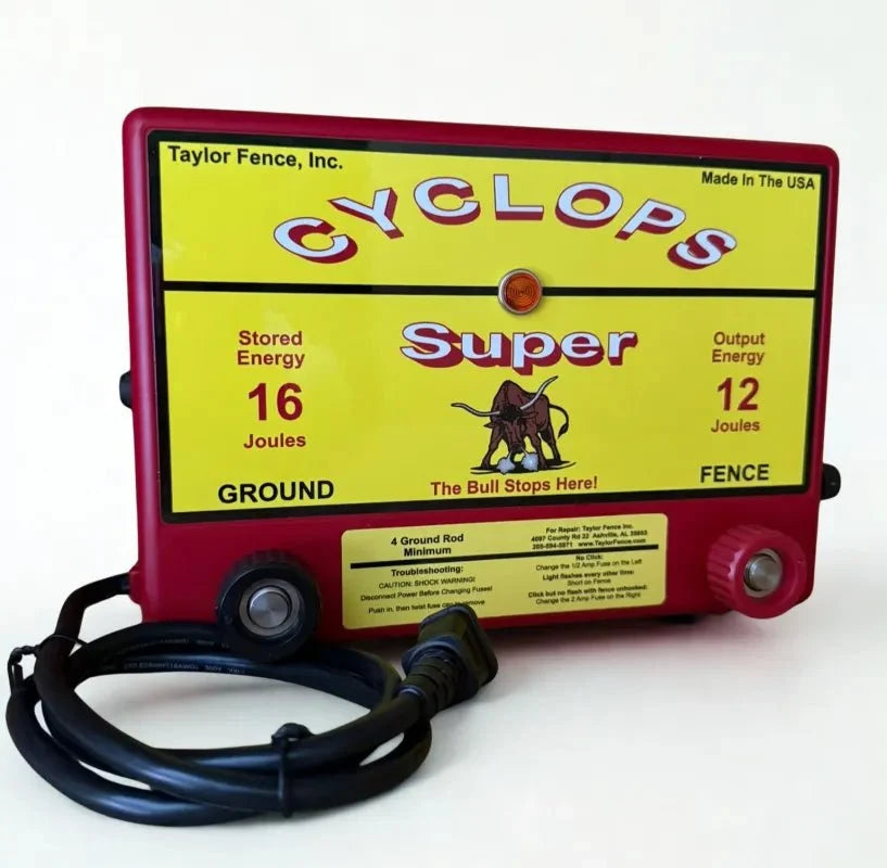 Cyclops SUPER 12 Joule AC Energizer - genuine unit photo