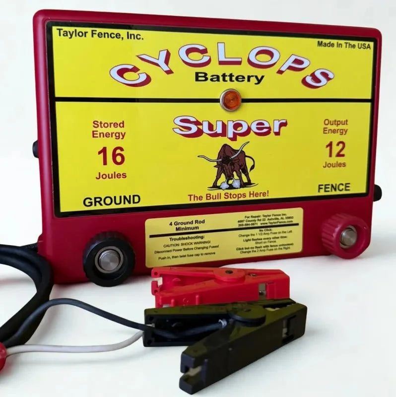 Cyclops SUPER Battery 12 Joule DC Energizer - genuine unit photo