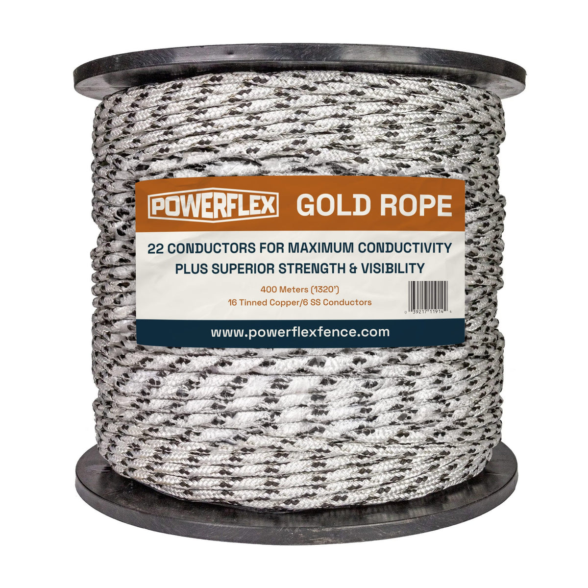 Powerflex Polybraid Gold Rope - Powerflex