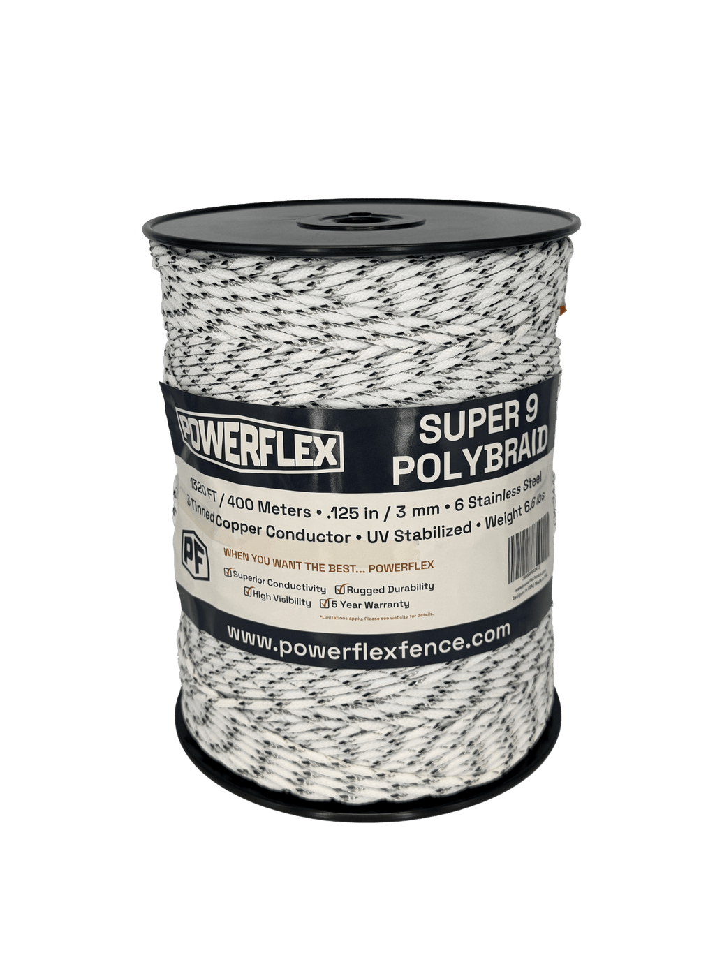 Super 9 Polybraid - 2,640 ft - Powerflex